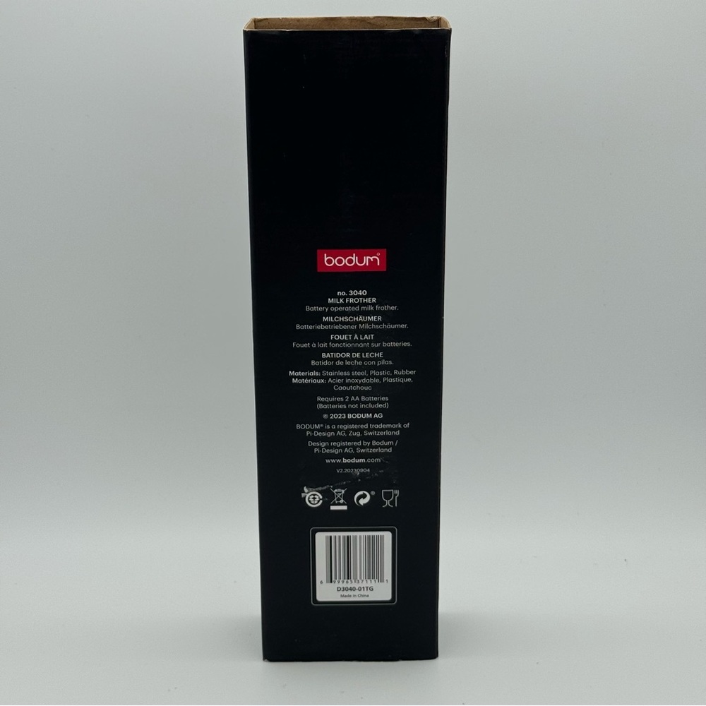 Bodum Handheld Milk Frother Black - Picture 2 of 3
